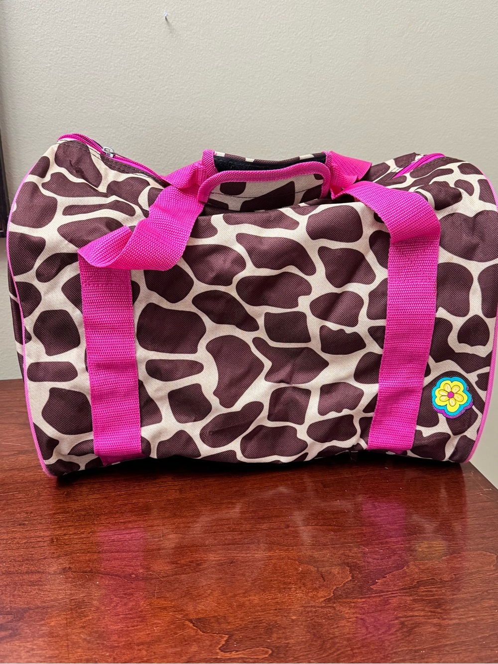 Official Girl Scouts 2012 Little Brownie Bakers Giraffe Print Duffel Bag